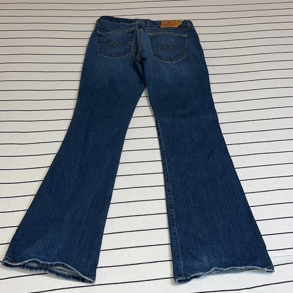 Vintage Lucky Brand Sweet N Low USA Made Flared Leg Jeans Size 8 - Picture 3 of 15